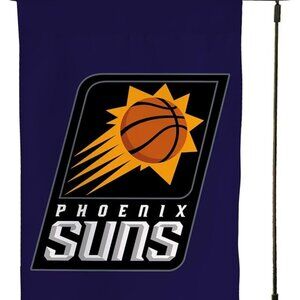 Phoenix Suns 12X19 Inch Double Sided NBA Basketball Garden Flag